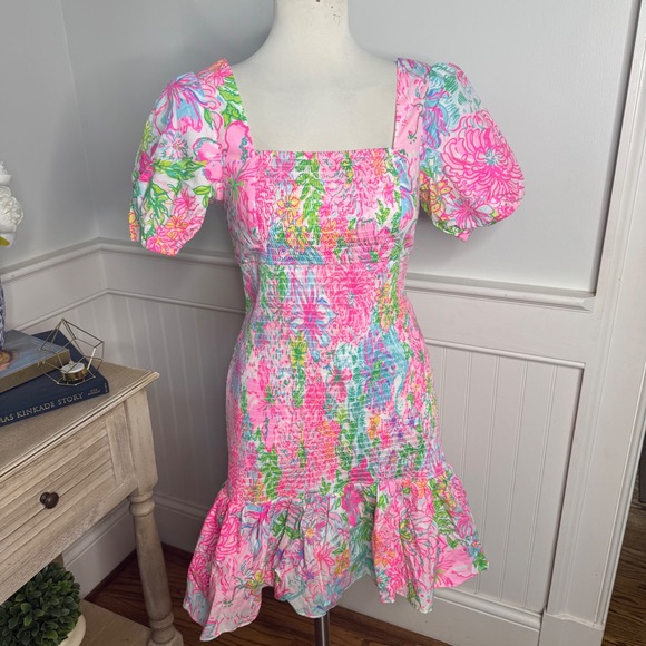 Lilly Pulitzer Dresses & Skirts - Lilly Pulitzer Evelina Shift Dress in Multi Paradise Found S NWOT